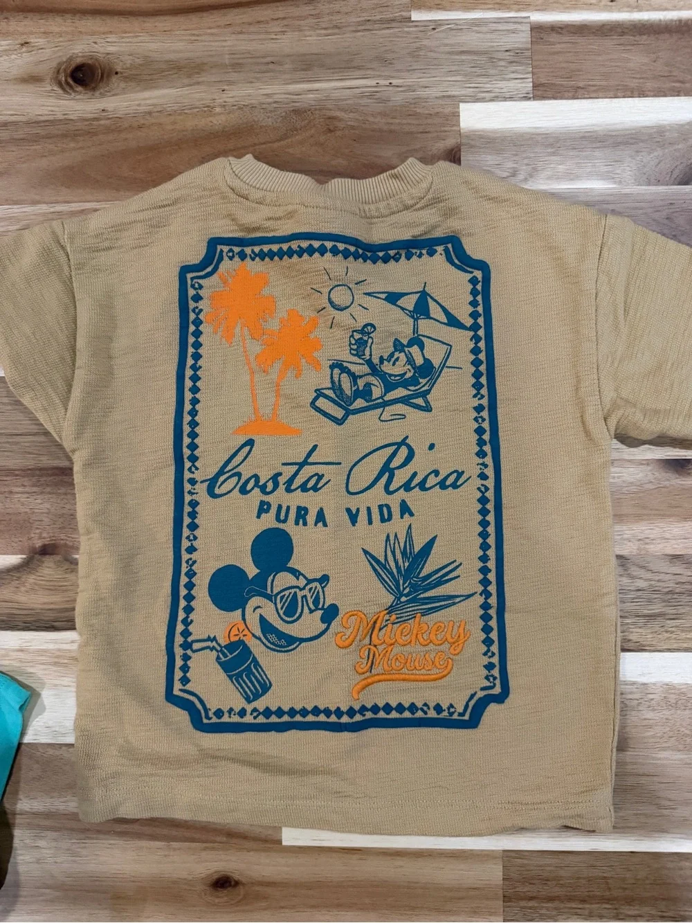 2x Disney Mickey Mouse Kids' 100% Cotton Tees size 1.5-2 years